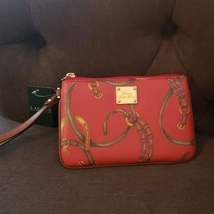 NWT Red wristlet